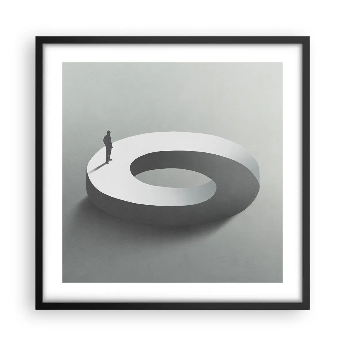 Plagát v čiernom ráme - To pochopíš - 50x50 cm