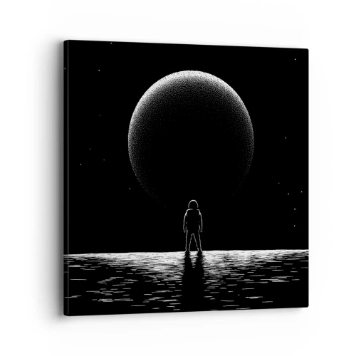 Obraz na plátne - Tvári v tvár - 40x40 cm