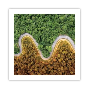 Plagát - Hranice a prelomy - 50x50 cm