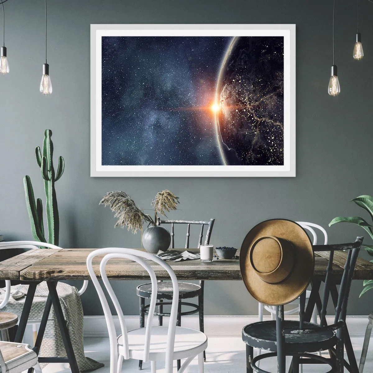 Plagát v bielom ráme - V novej perspektíve - 100x70 cm