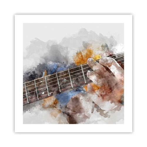 Plagát - Poézia medzi strunami - 50x50 cm