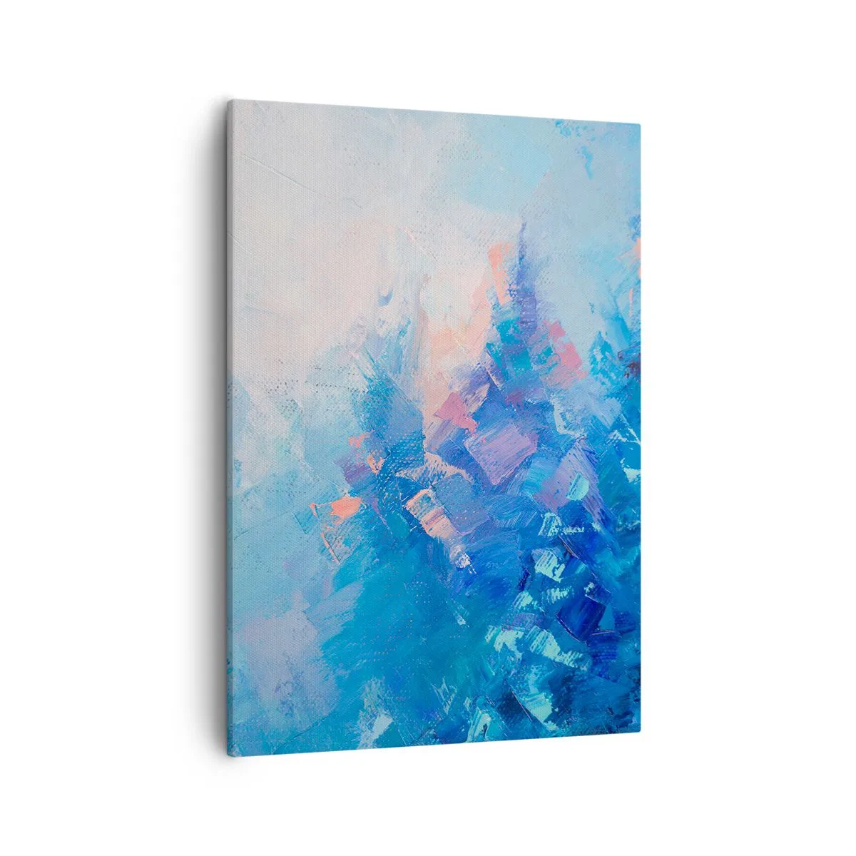 Obraz na plátne - Zimná abstrakcia - 50x70 cm