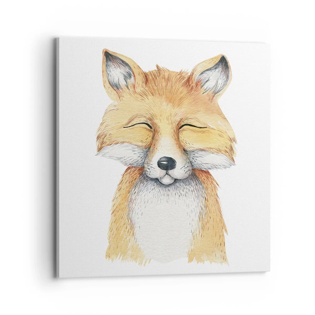 Obraz na plátne - Líščia rozladenosť - 70x70 cm