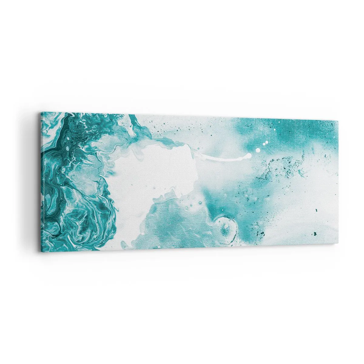Obraz na plátne - Povodie modrej - 100x40 cm