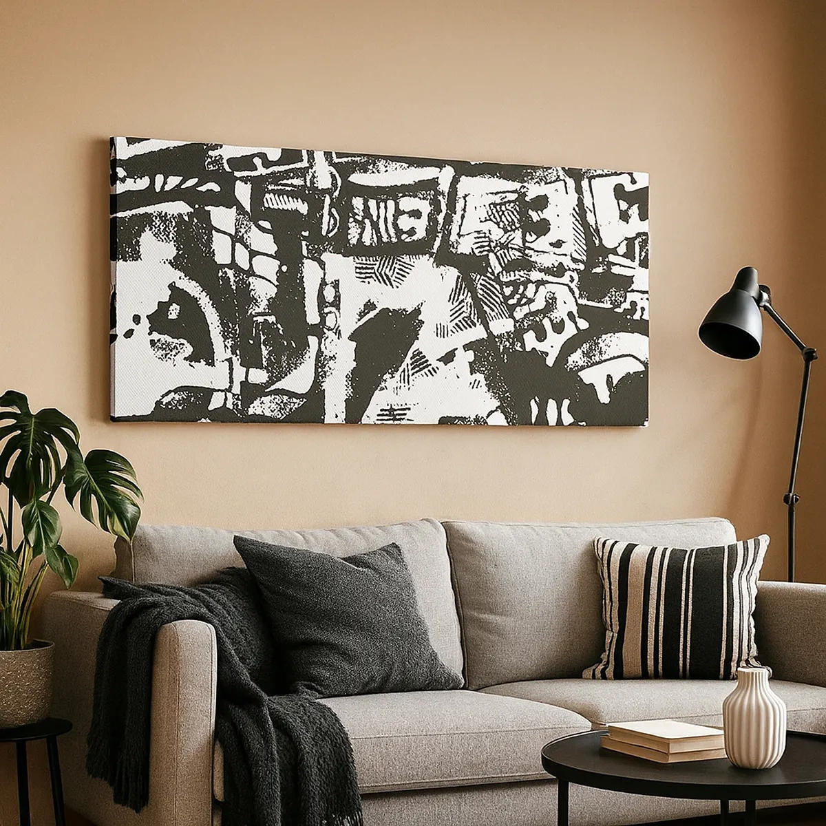 Obraz na plátne - Poriadok alebo chaos? - 30x30 cm