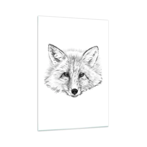 Obraz na skle - Môžu tieto oči klamať? - 70x100 cm