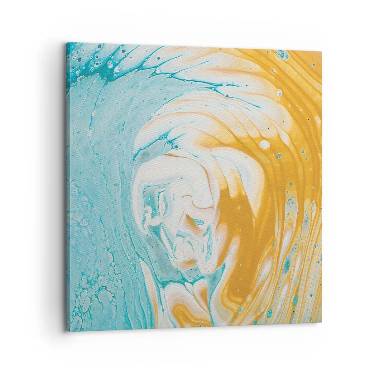 Obraz na plátne - Pastelový vír - 60x60 cm