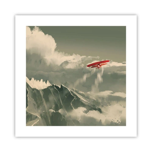 Plagát - Nebojácny priekopník - 40x40 cm