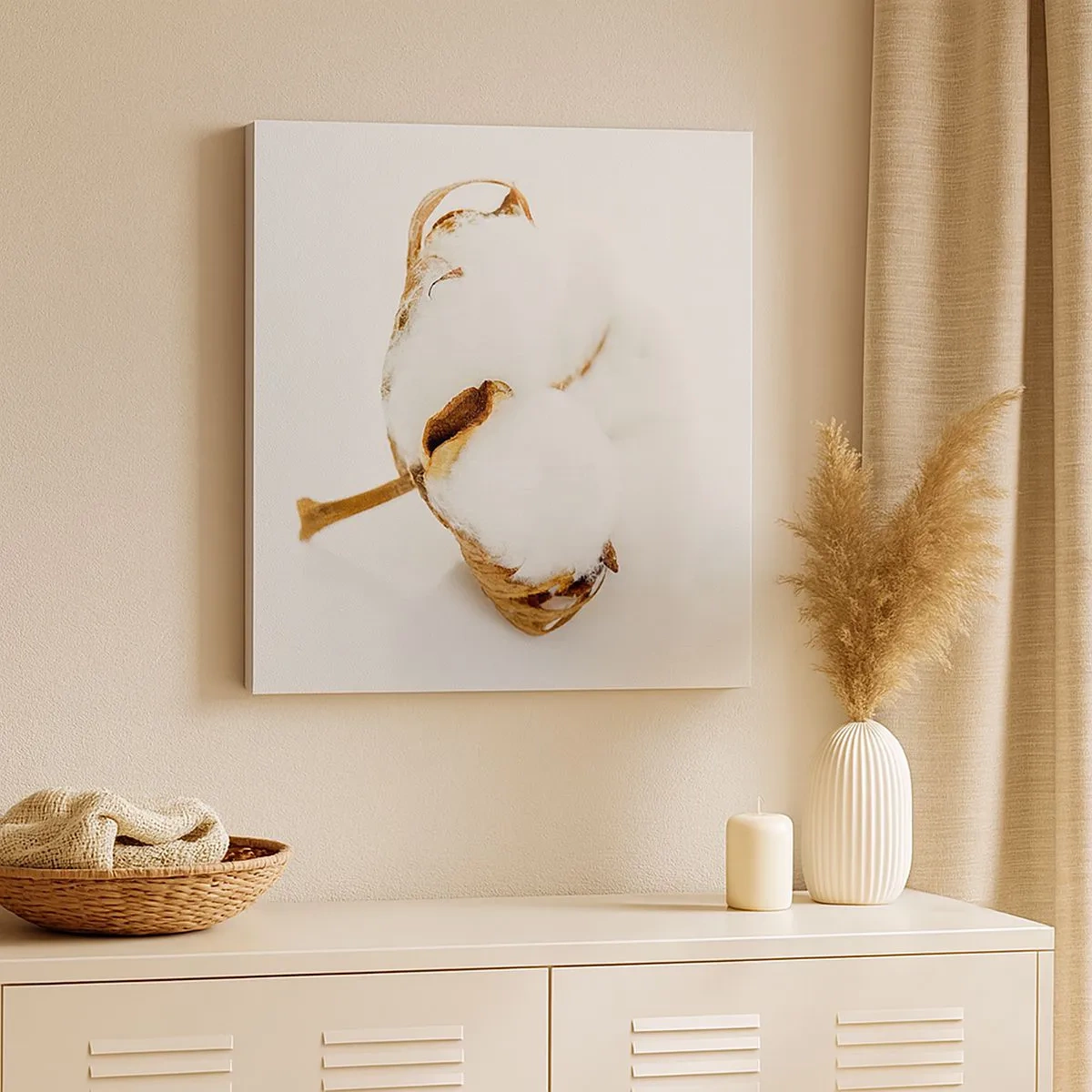 Obraz na plátne - Mäkká od prírody - 30x30 cm