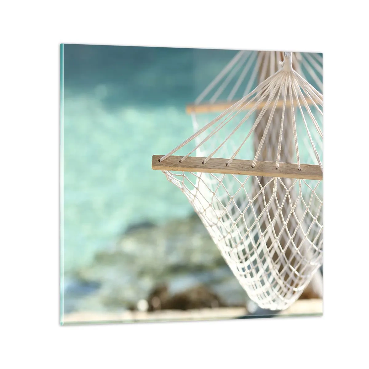 Obraz na skle - Čas relaxácie - 70x70 cm