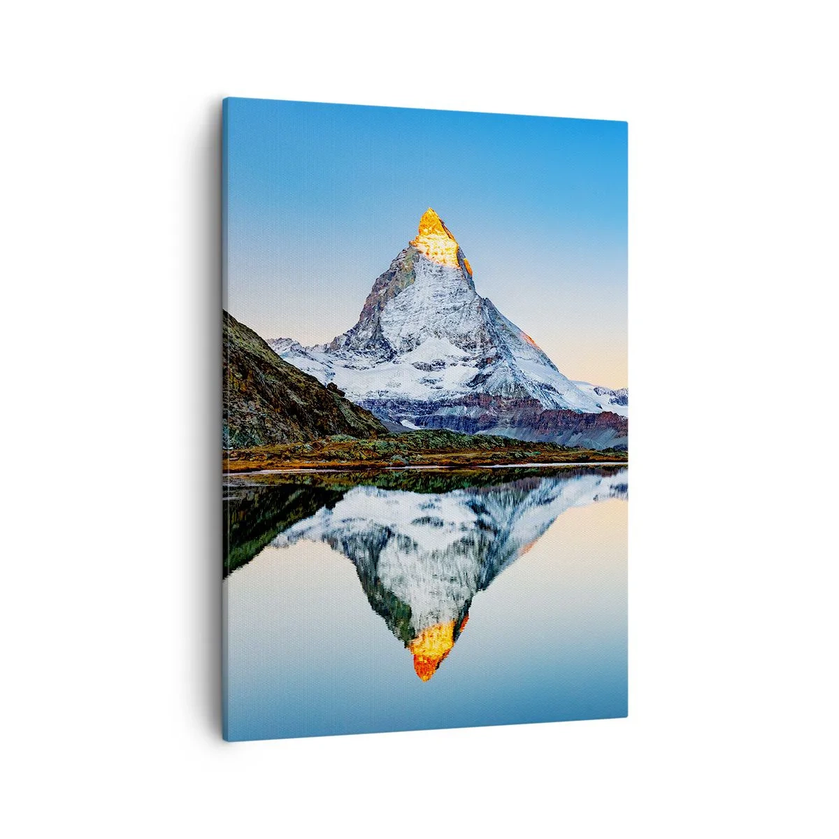 Obraz na plátne - Dva svety - 50x70 cm