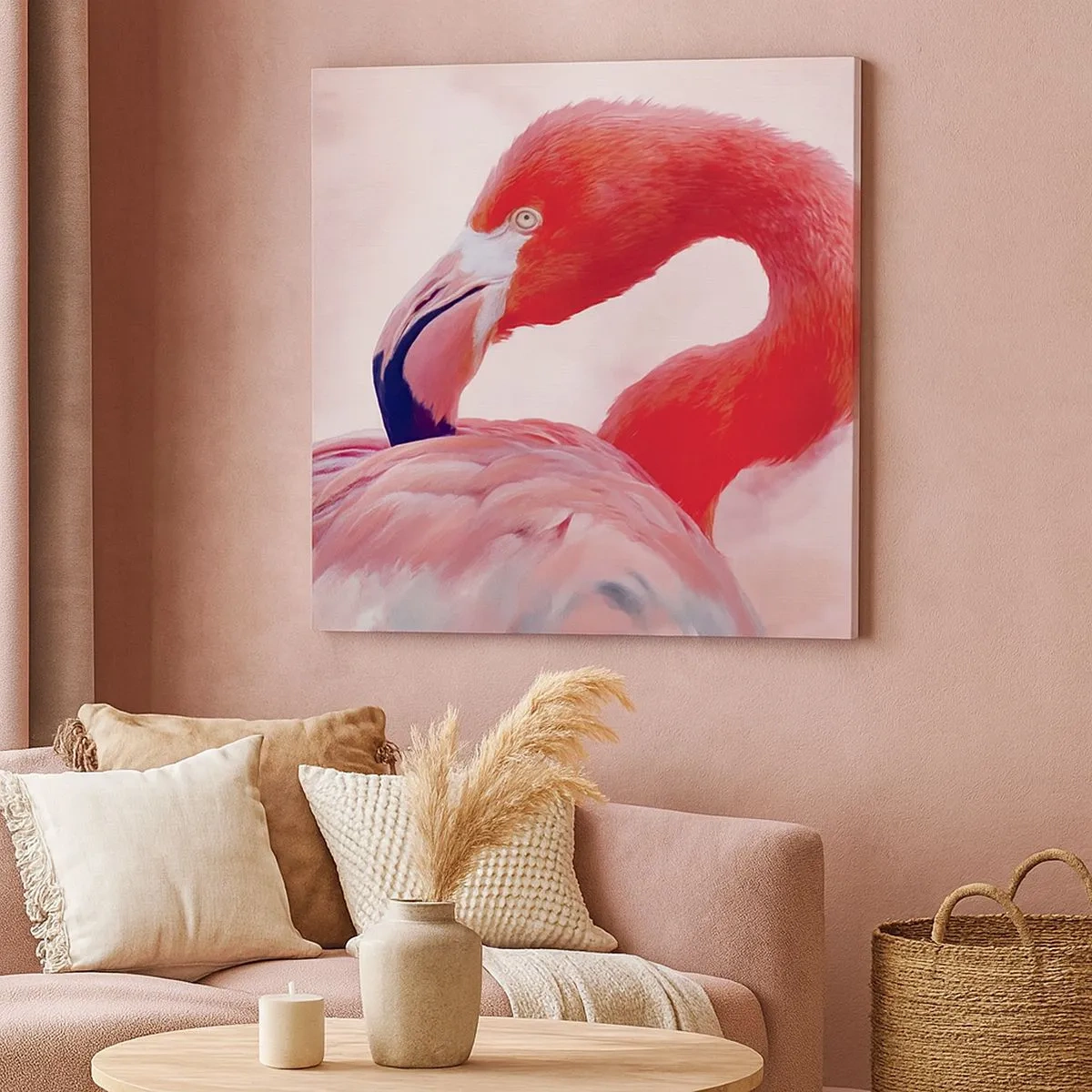 Obraz na plátne - Vtáčia krása - 30x30 cm