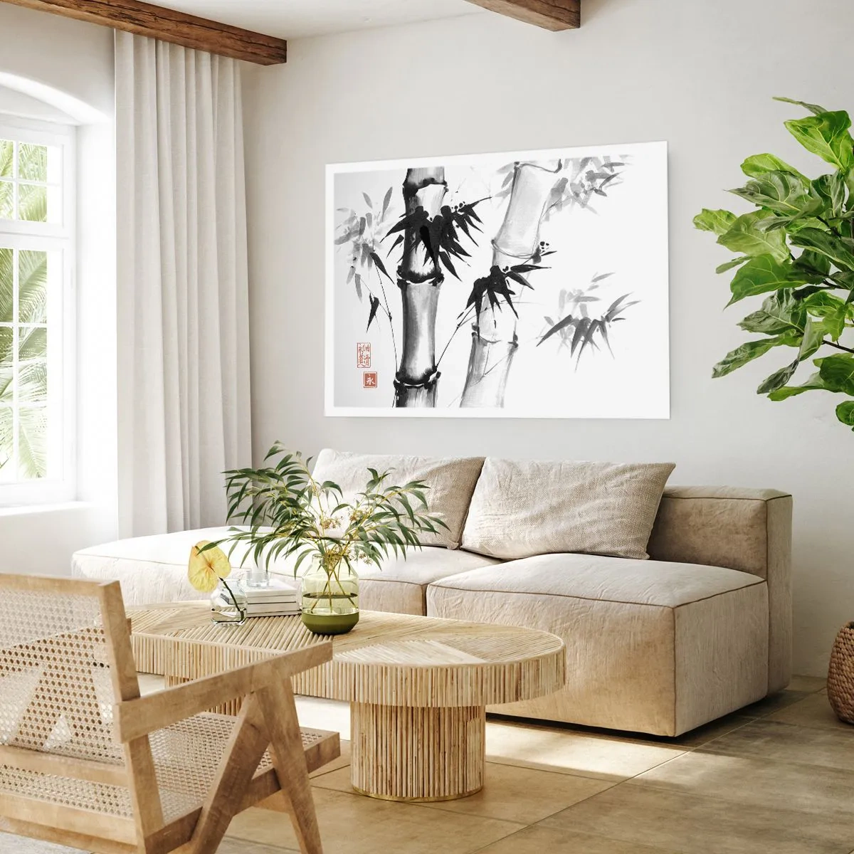 Plagát - Blízky záber na orient - 100x70 cm