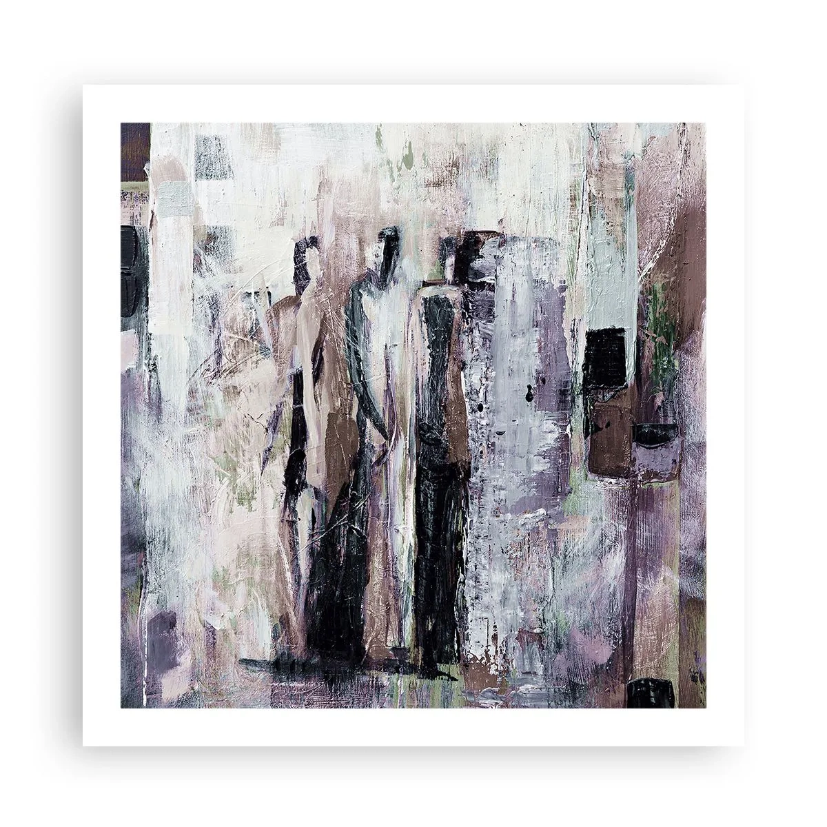 Plagát - Tajomná trojica - 60x60 cm