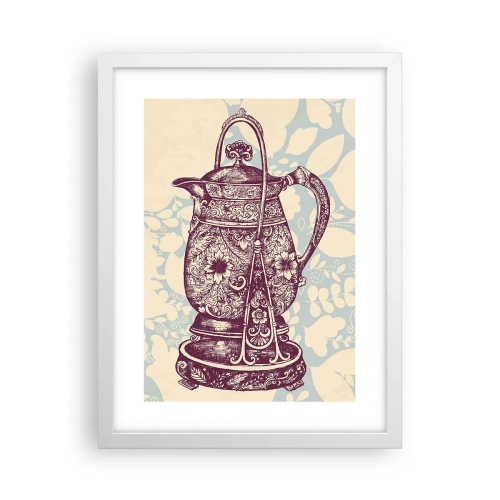 Plagát v bielom ráme - Krása všedného dňa - 30x40 cm