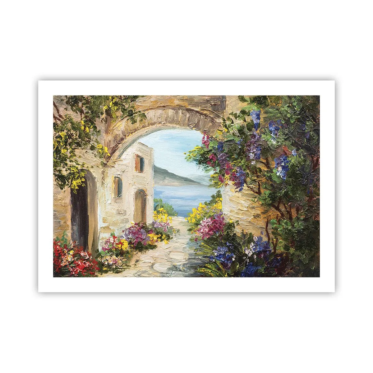 Plagát - Pôvab pobrežnej krajiny - 70x50 cm