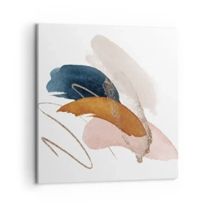 Obraz na plátne - Okrídlená kompozícia - 60x60 cm