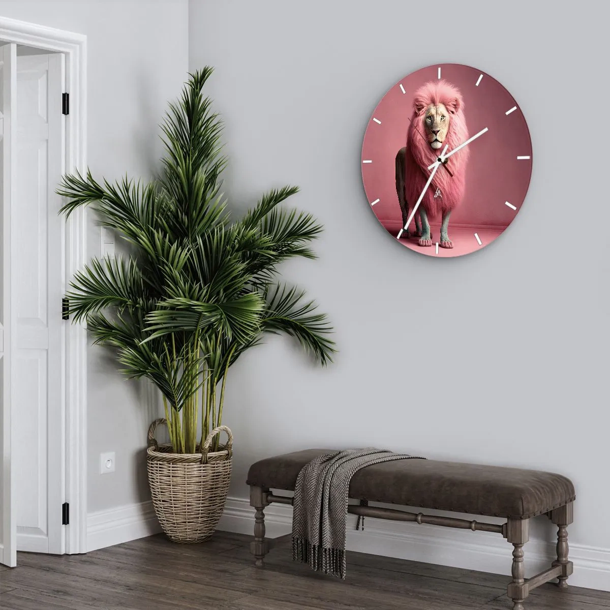 Nástenné hodiny - A už sa nebojíš - 40x40 cm