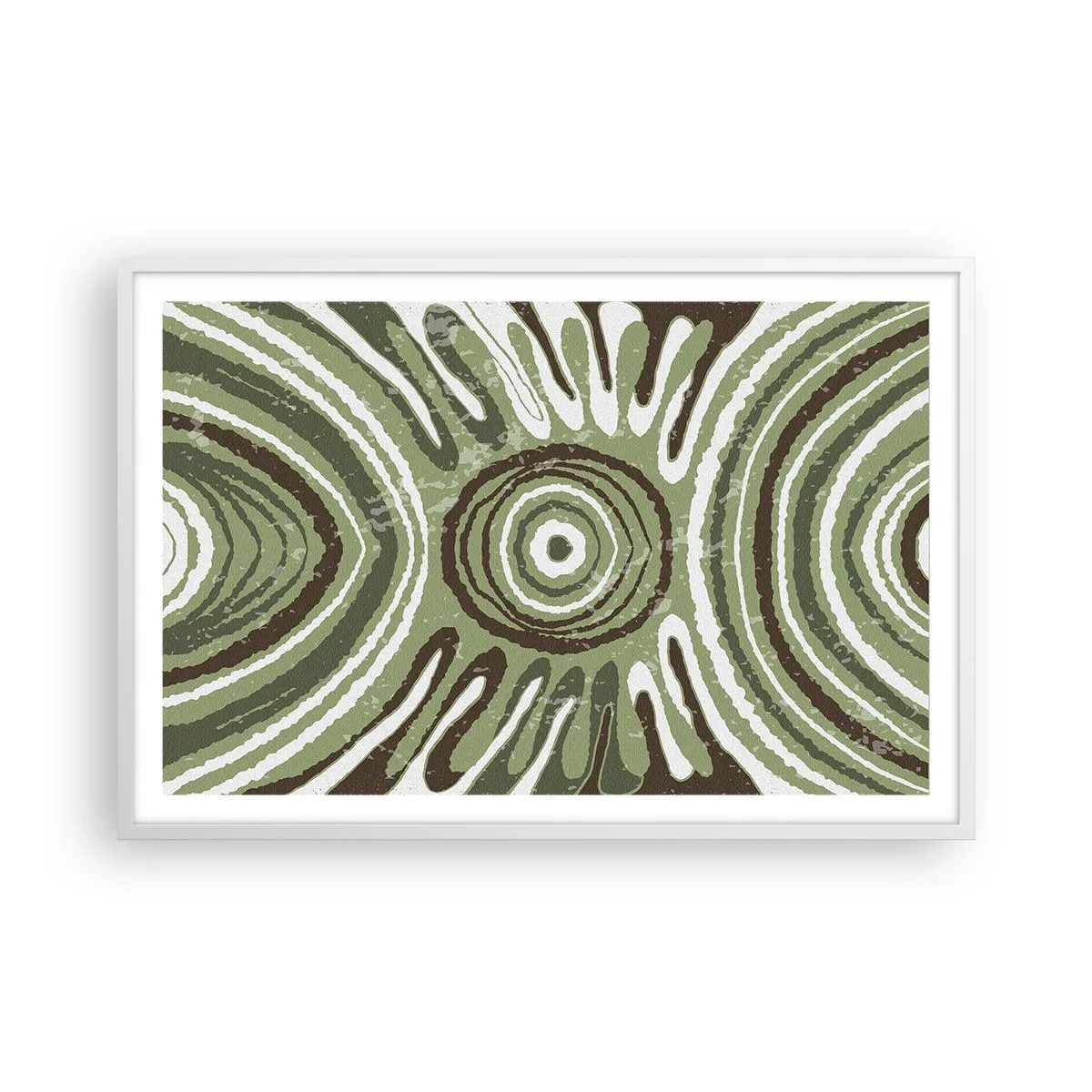 Plagát v bielom ráme - Explózia emócií - 91x61 cm