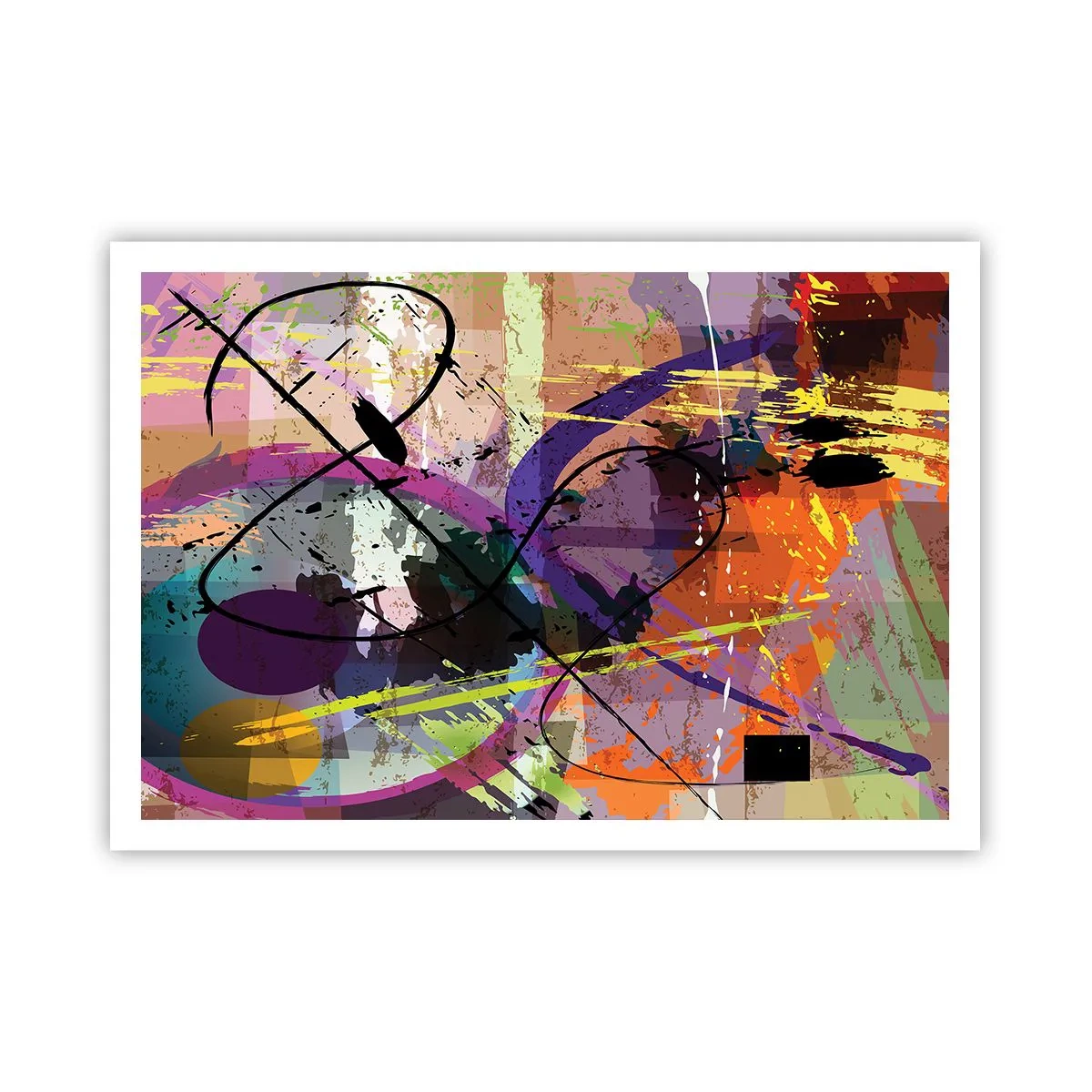 Plagát - Možno priamo alebo okolo - 100x70 cm