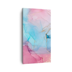 Obraz na plátne - Stretávanie a prelínanie - 45x80 cm