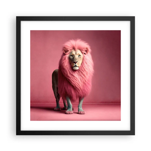 Plagát v čiernom ráme - A už sa nebojíš - 40x40 cm