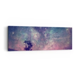 Obraz na plátne - Pod magickou oblohou - 90x30 cm