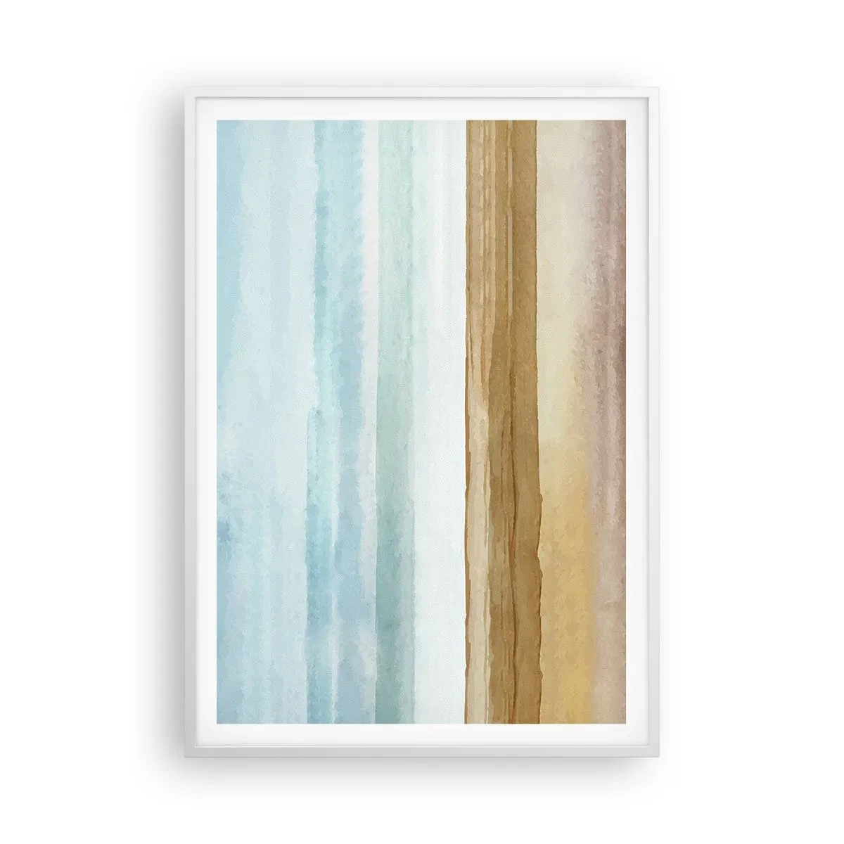 Plagát v bielom ráme - Utešenie - 70x100 cm