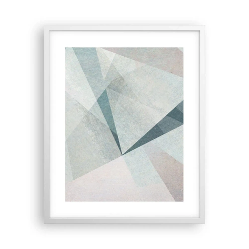 Plagát v bielom ráme - V kľude, ale dynamicky - 40x50 cm