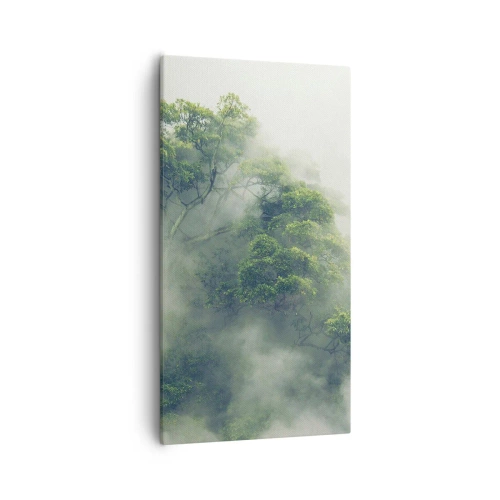 Obraz na plátne - Zahalené hmlou - 55x100 cm
