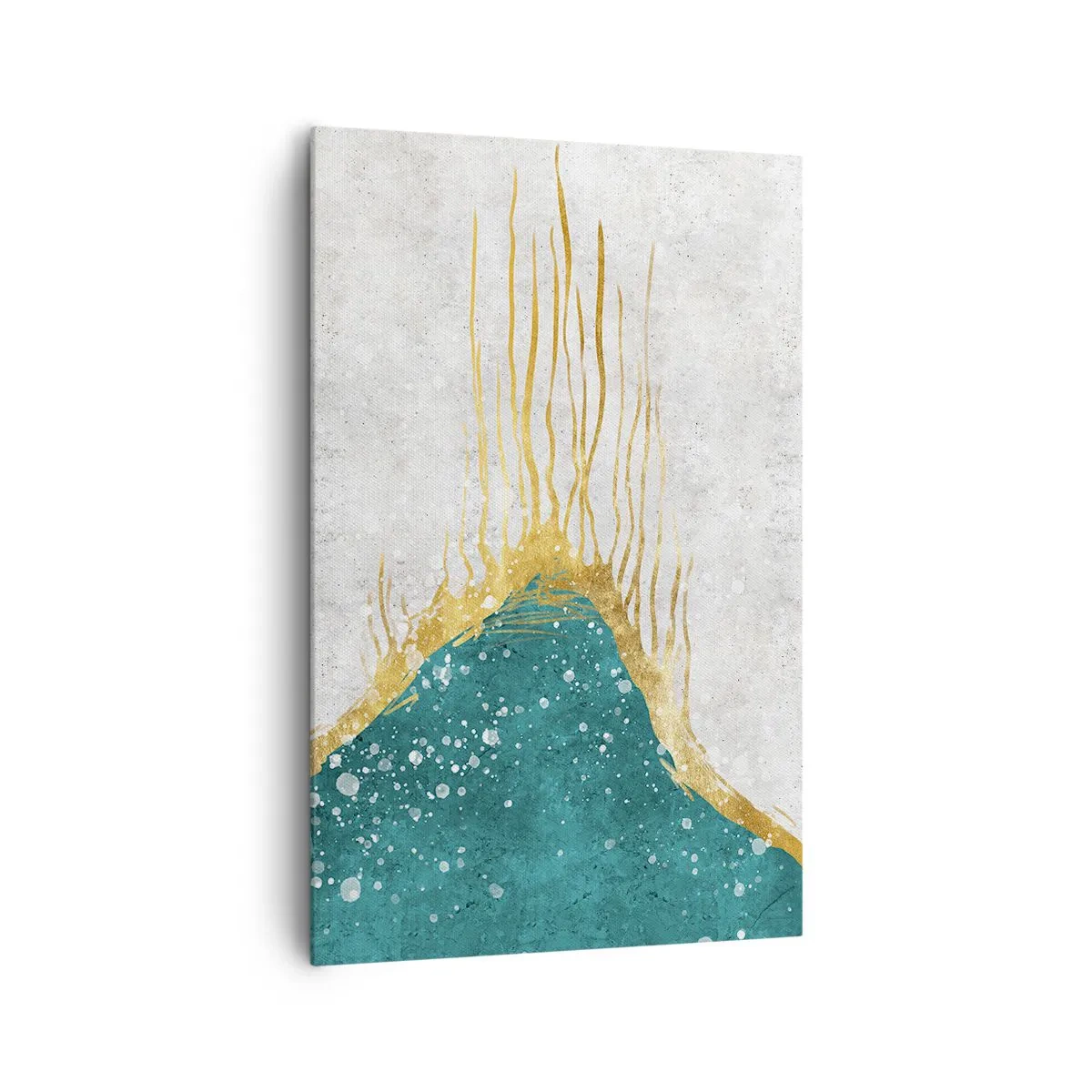 Obraz na plátne - Zlatý príliv - 80x120 cm