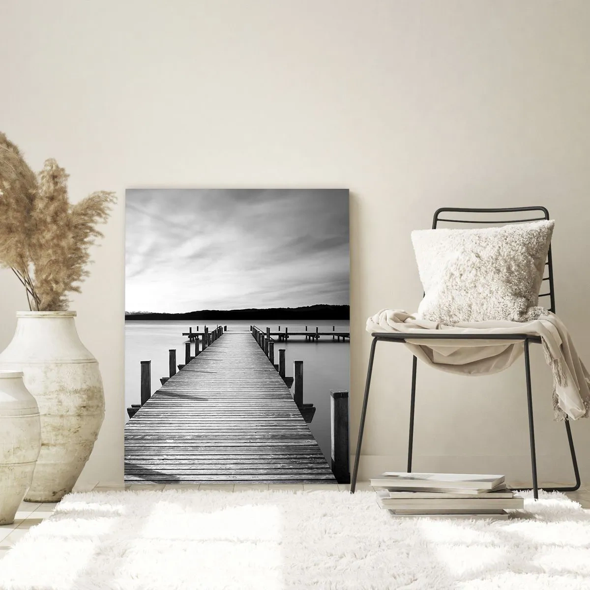 Obraz na skle - Pri napájadle – pokoji - 80x120 cm
