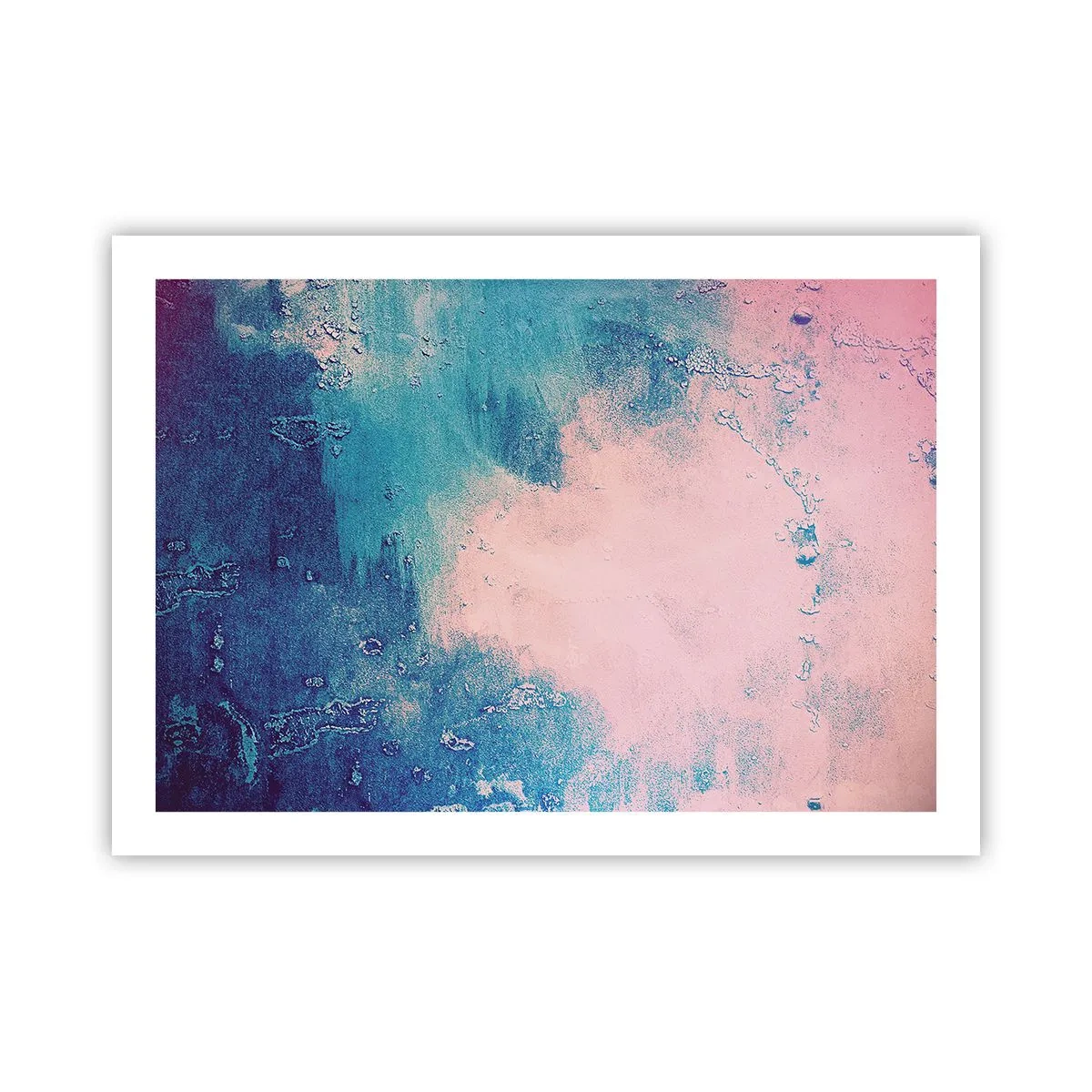 Plagát - Modré objatie - 70x50 cm