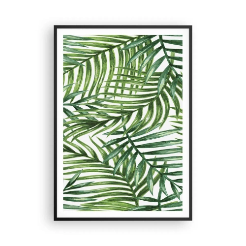 Plagát v čiernom ráme - Pod zeleným baldachýnom - 70x100 cm