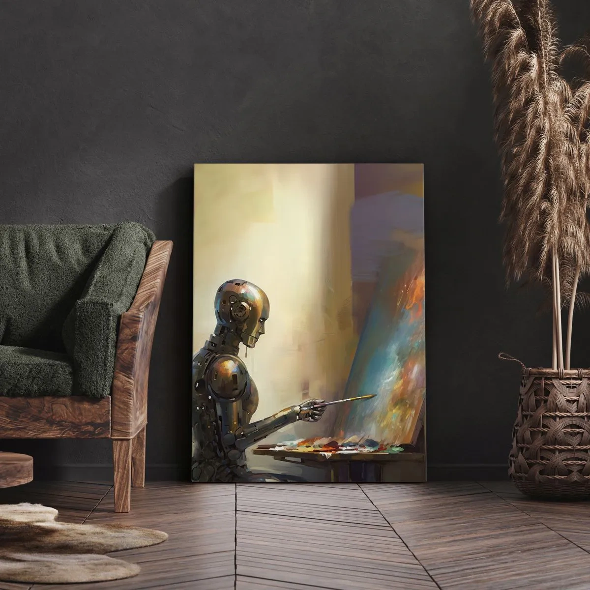 Obraz na plátne - Umenie budúcnosti - 45x80 cm