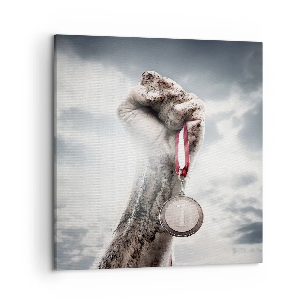 Obraz na plátne - Per aspera ad astra - 50x50 cm