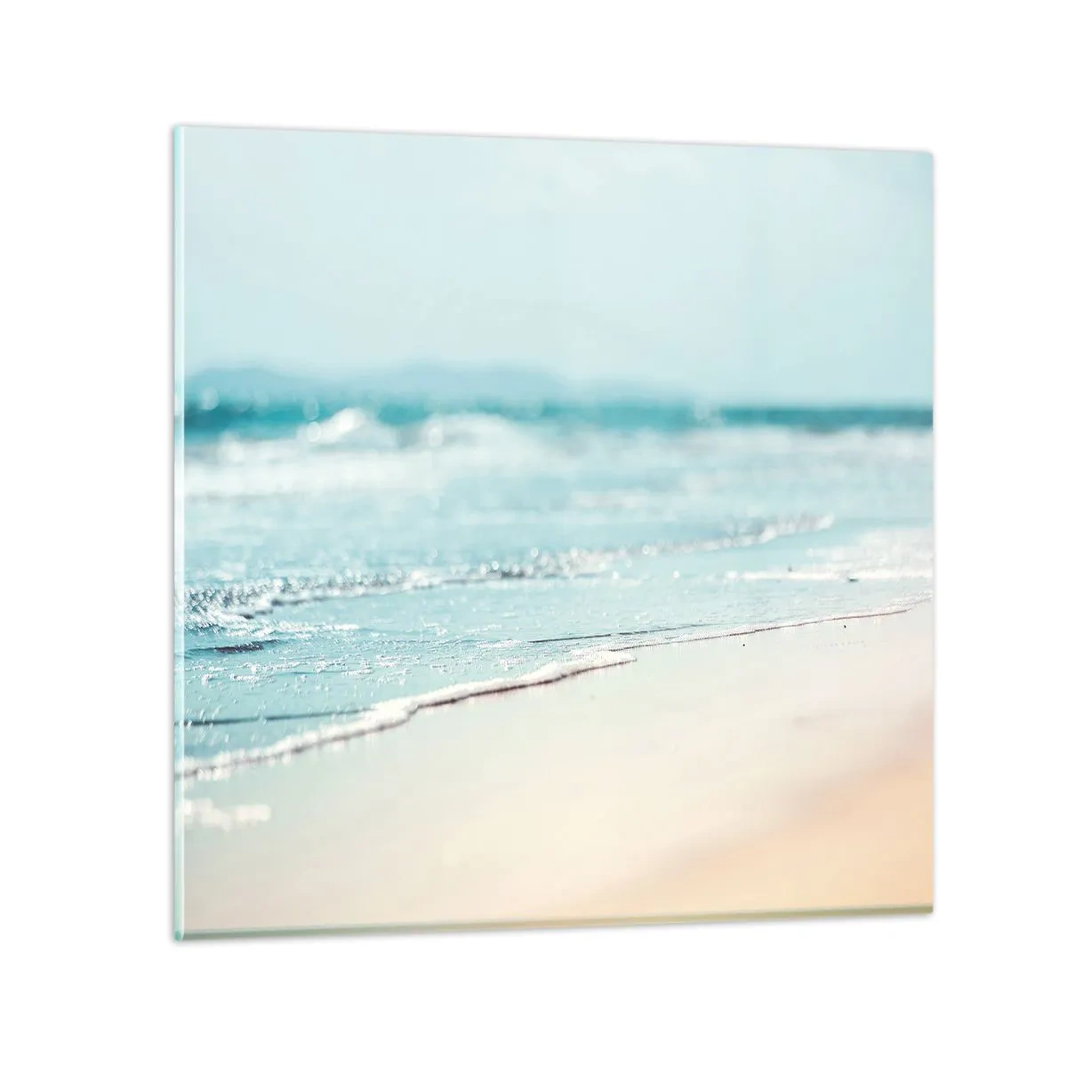 Obraz na skle - Teplo a hluk - 60x60 cm