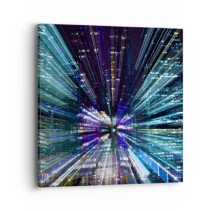 Obraz na plátne - Prechod do hyperpriestoru - 40x40 cm