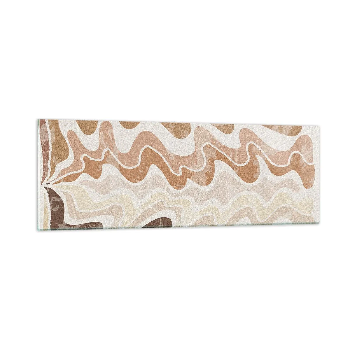 Obraz na skle - Dobrá energia – dobré emócie - 90x30 cm