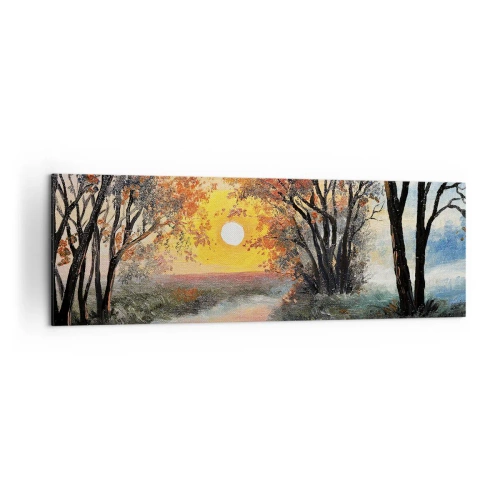 Obraz na plátne - Jesenný nádych - 160x50 cm