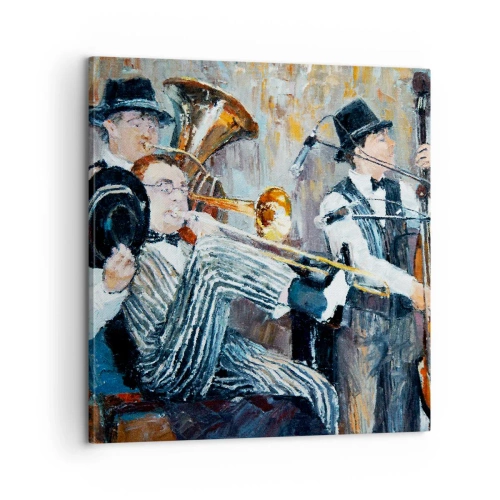 Obraz na plátne - Celý tento jazz - 60x60 cm