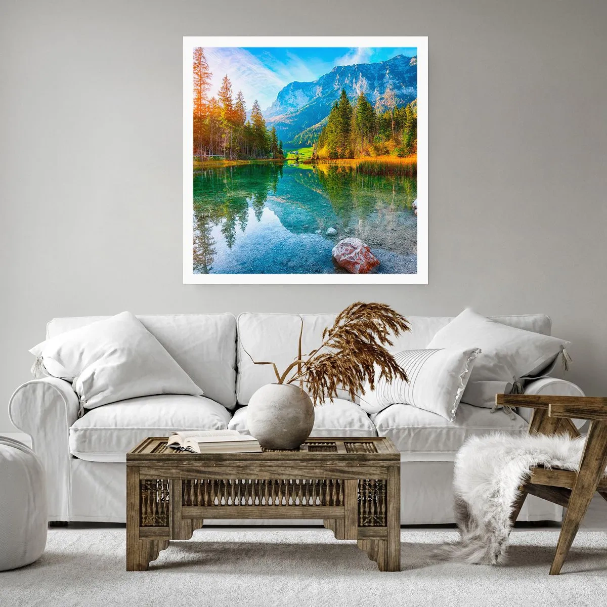 Plagát - Nežnosť jesene - 40x40 cm