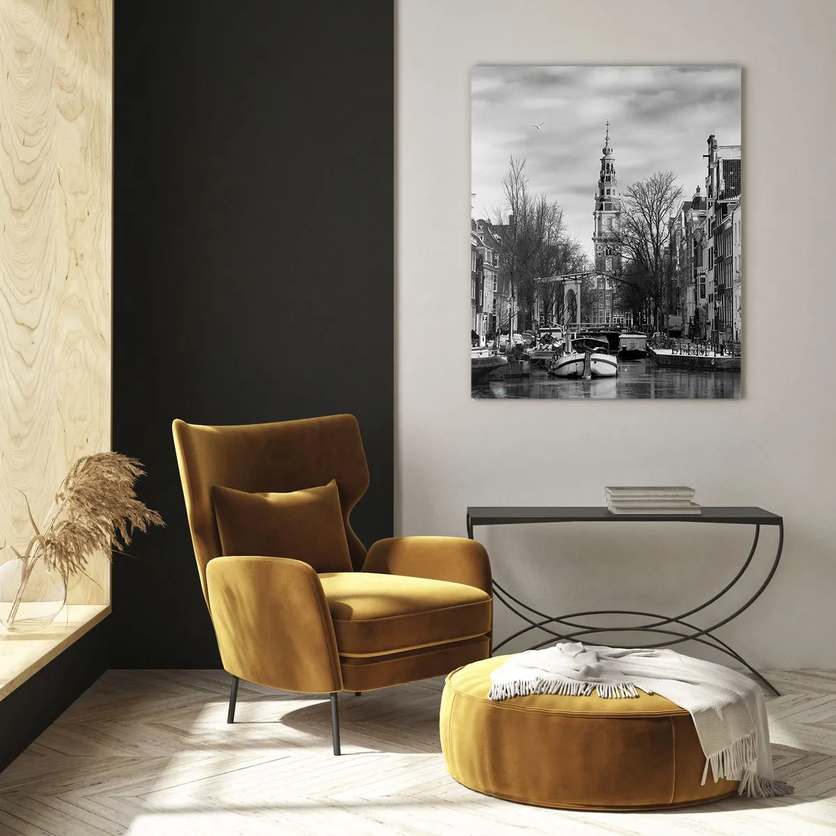 Obraz na skle - Amsterdamské vibrácie - 50x70 cm