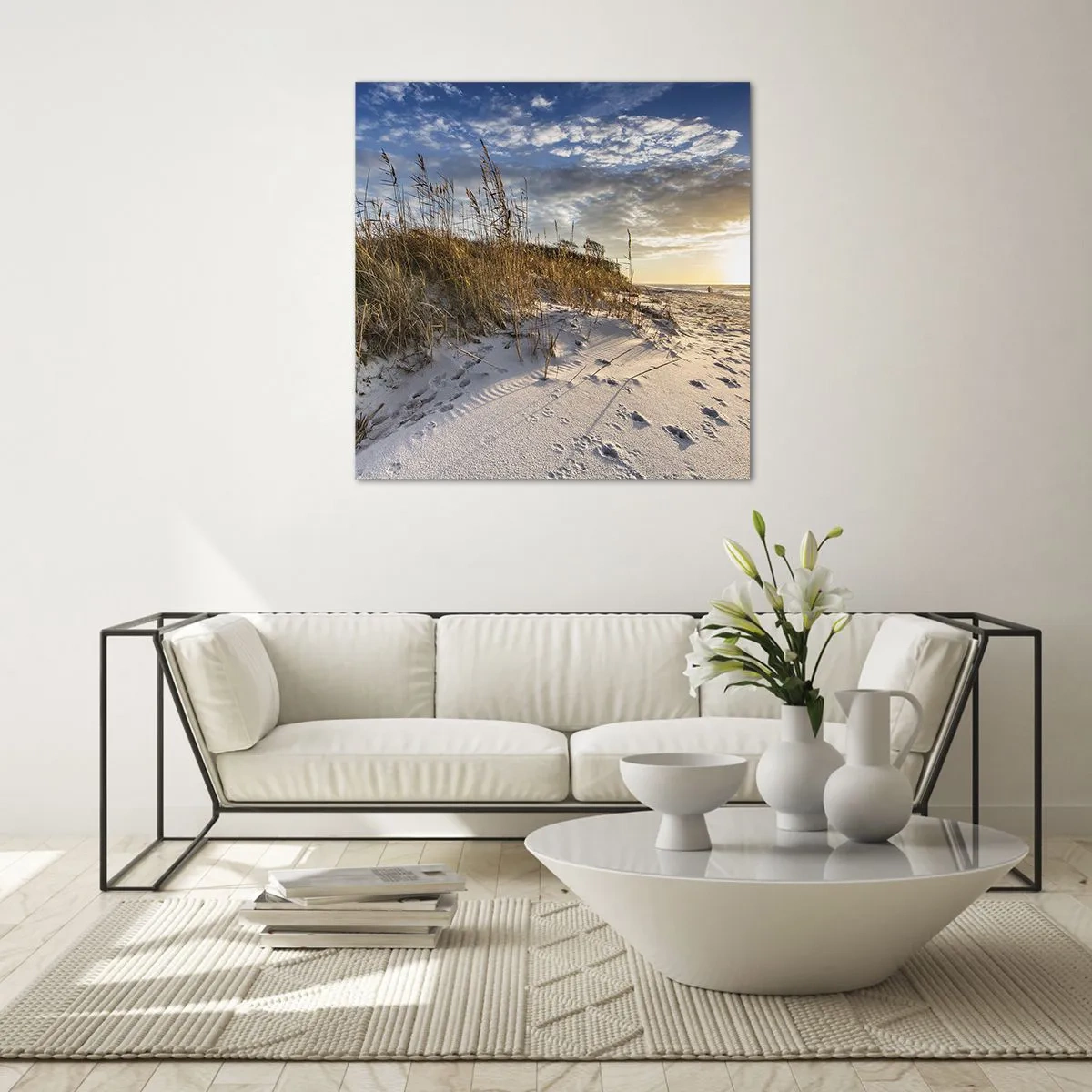 Obraz na skle - Pozvánka na prechádzku - 50x50 cm