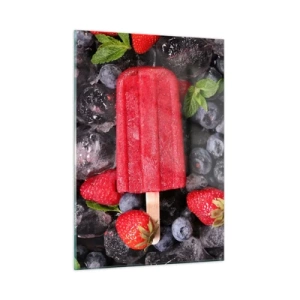 Obraz na skle - Chuť horúceho leta - 50x70 cm