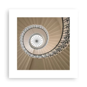 Plagát - Vnútri mušle - 30x30 cm