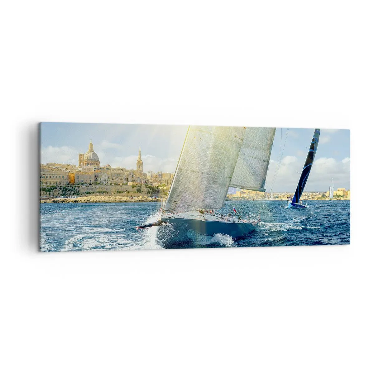 Obraz na plátne - Čas odísť z mesta - 140x50 cm