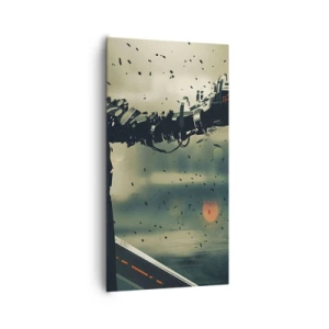 Obraz na plátne - Vražedná zbraň - tvoj vlastný terminátor - 65x120 cm