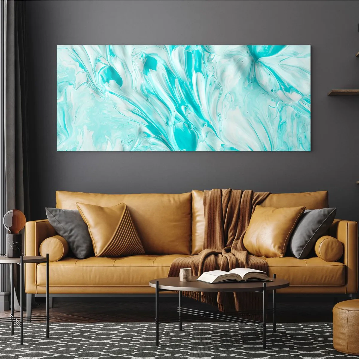 Obraz na skle - Navždy spolu - 100x40 cm