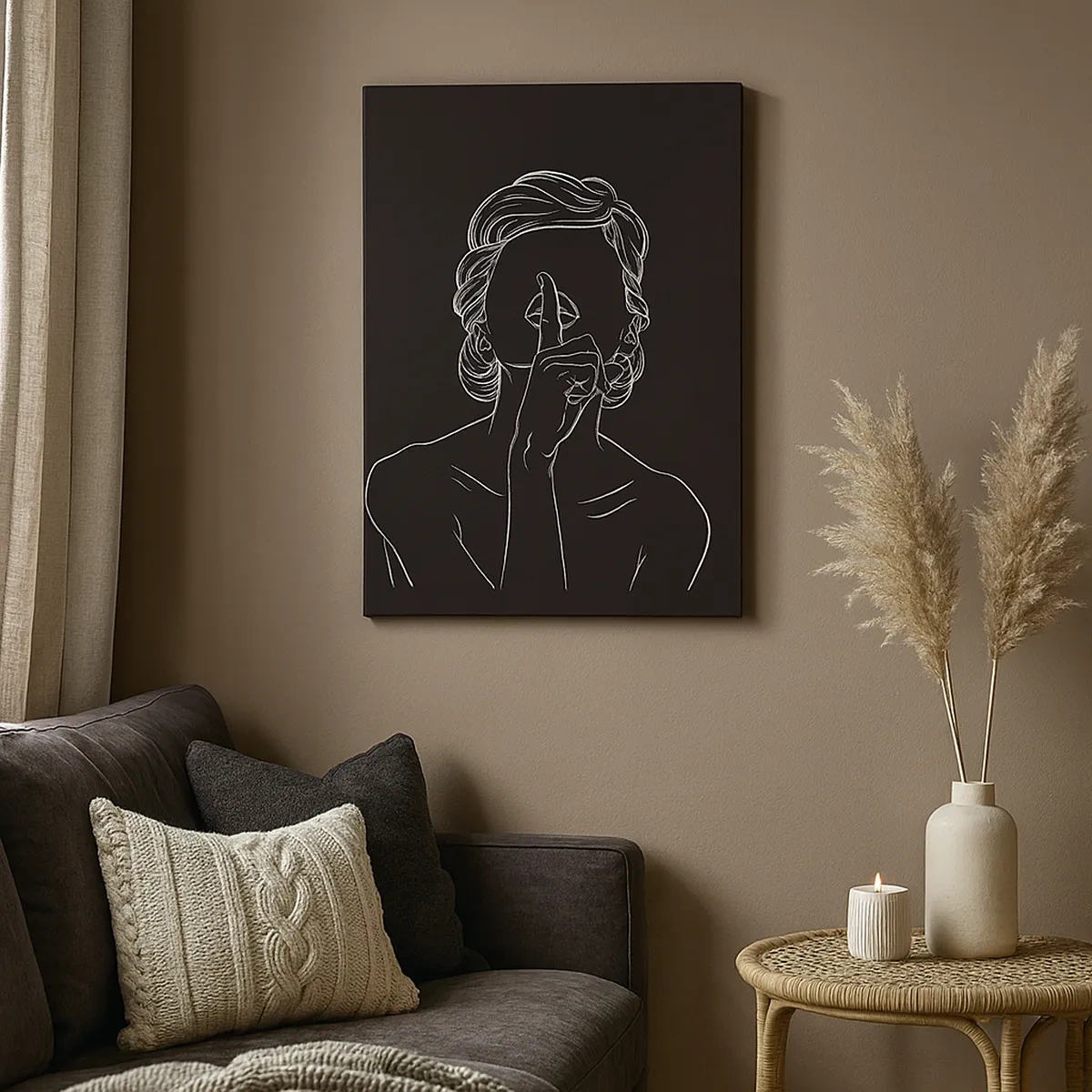 Obraz na plátne - Krása rozkvitá v tichu - 50x70 cm